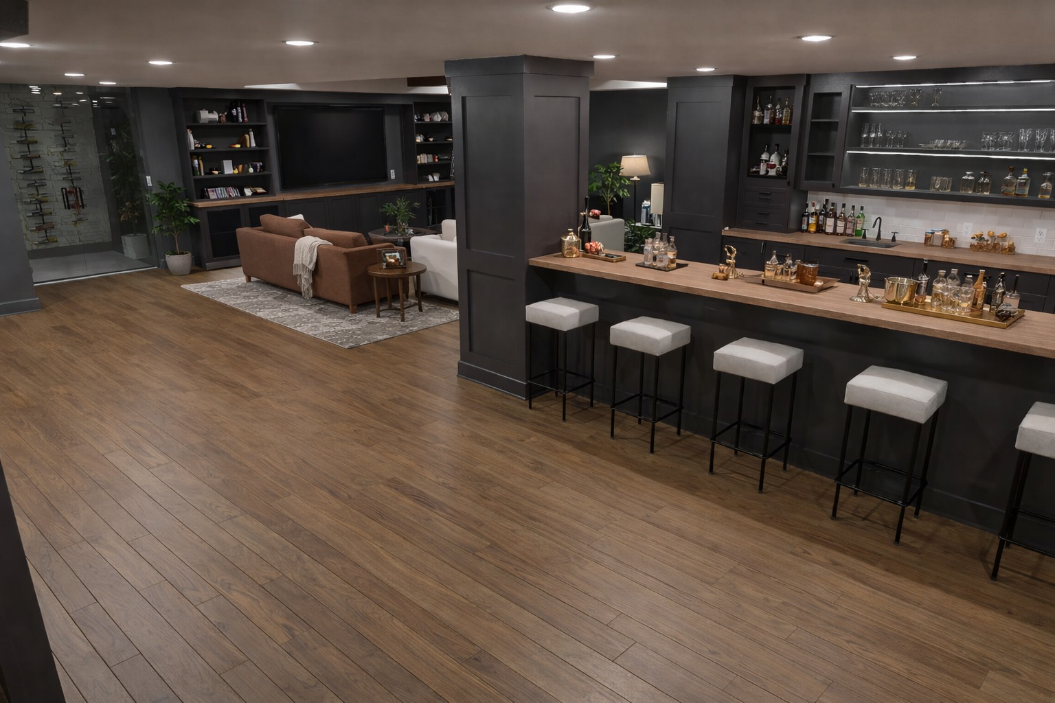 Lot 2 Basement Rendering